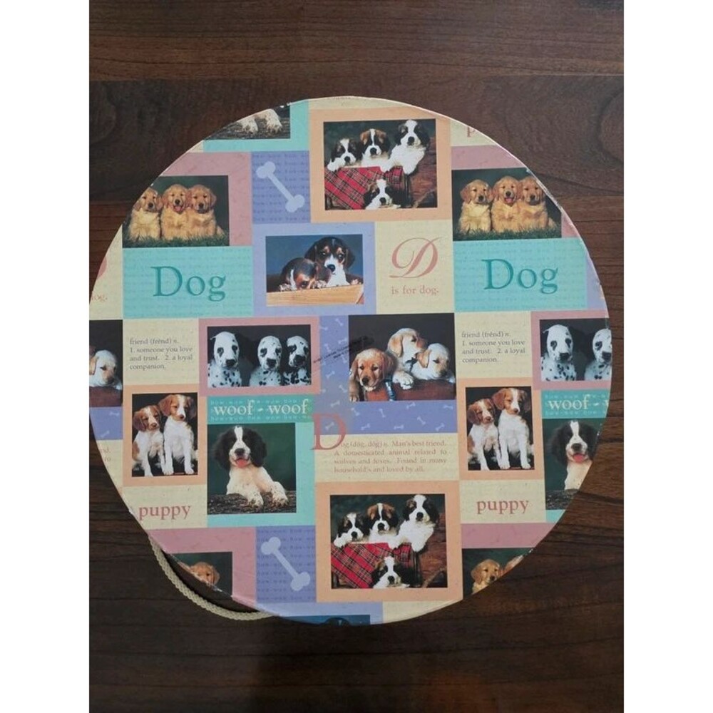 Puppy Dog Hat Box 16"